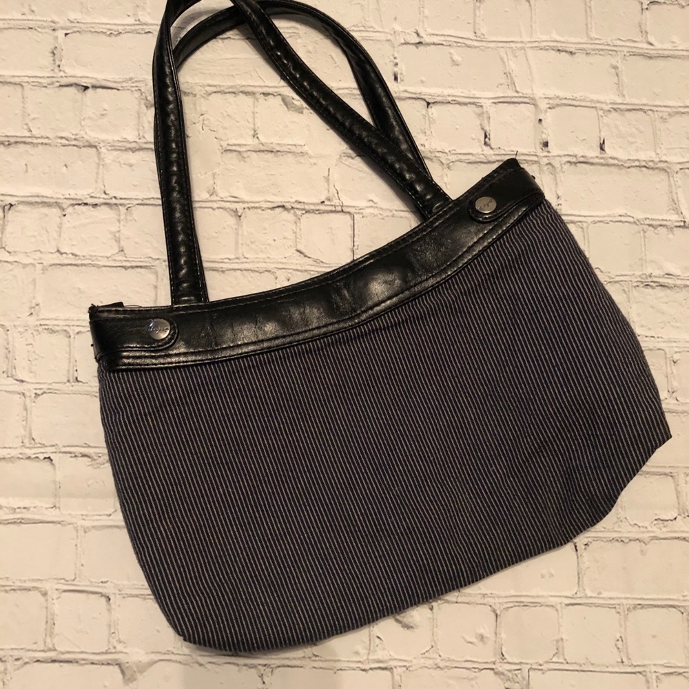 Thirty One purse- denim stripped cover